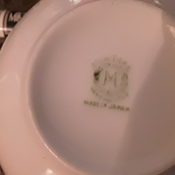 ANTIQUE NORITAKE HANDPAINTED FINE CHINA TEA CUPS - Picture 5 of 8